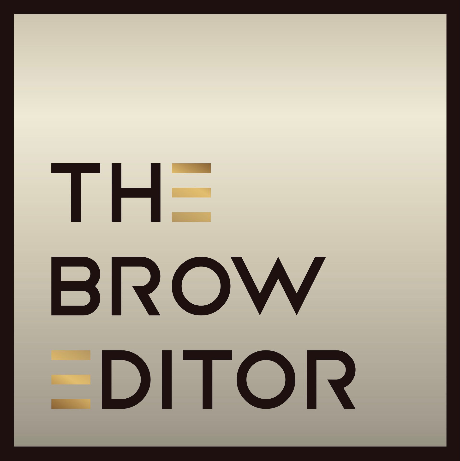 The Brow Editor Logo