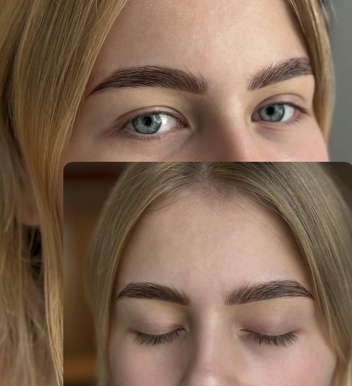 Ombre Powder Brows resultaat - permanente make-up Apeldoorn door The Brow Editor