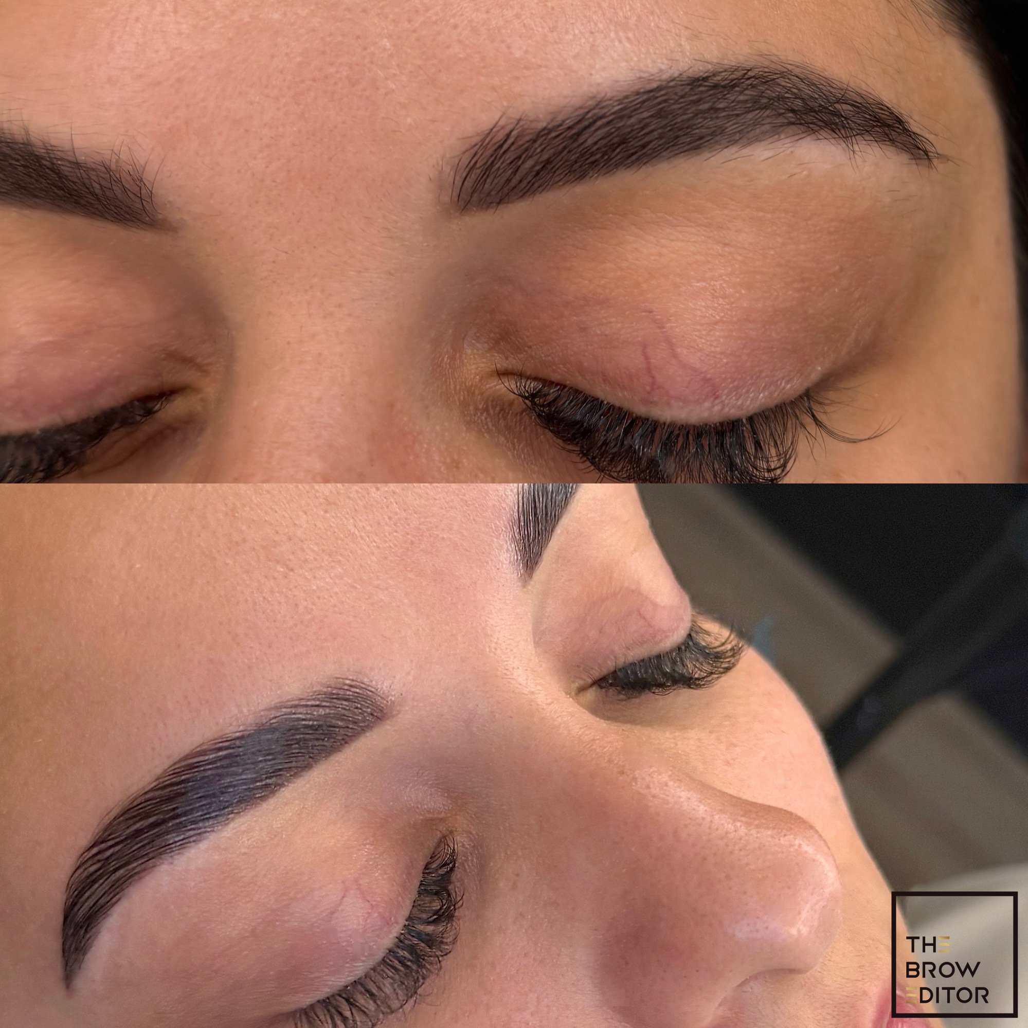 Hybrid Brows resultaat - permanente make-up Apeldoorn door The Brow Editor